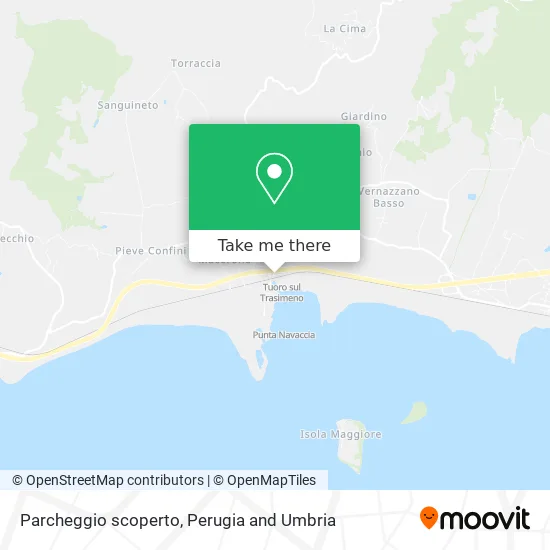 Parcheggio scoperto map