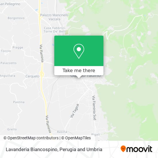 Lavanderia Biancospino map