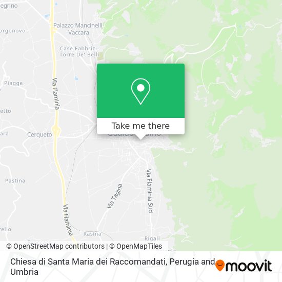 Chiesa di Santa Maria dei Raccomandati map