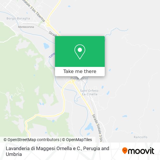 Lavanderia di Maggesi Ornella e C. map