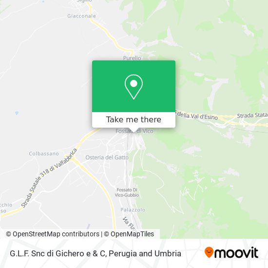 G.L.F. Snc di Gichero e & C map