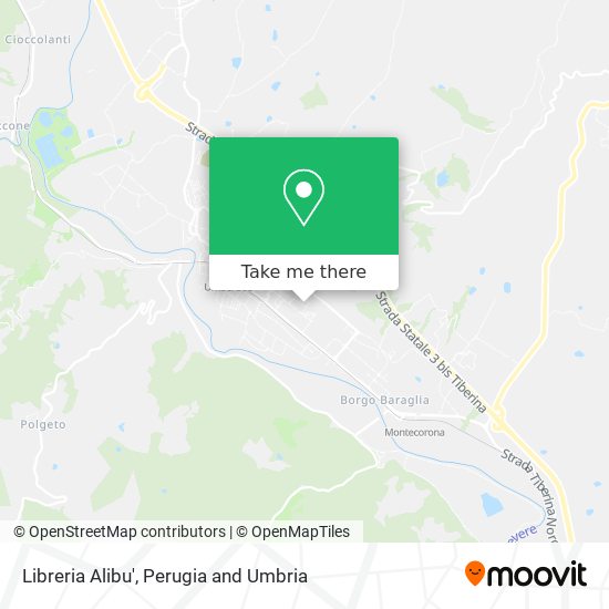 Libreria Alibu' map