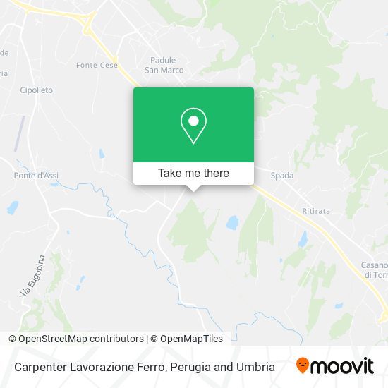 Carpenter Lavorazione Ferro map