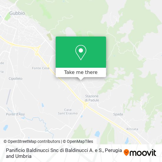 Panificio Baldinucci Snc di Baldinucci A. e S. map
