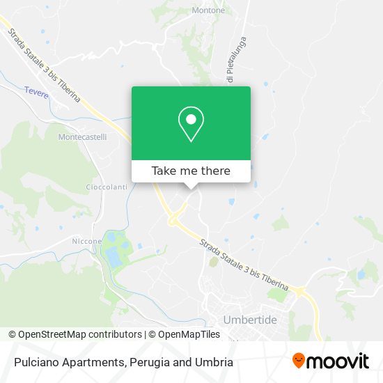 Pulciano Apartments map