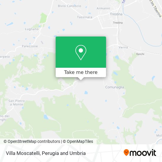 Villa Moscatelli map