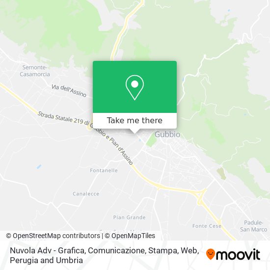 Nuvola Adv - Grafica, Comunicazione, Stampa, Web map