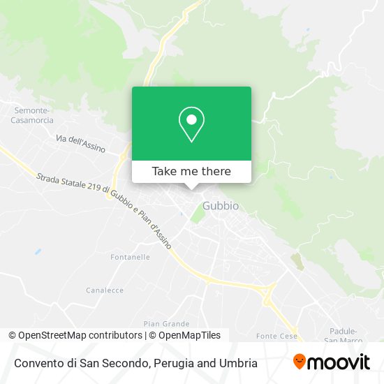Convento di San Secondo map