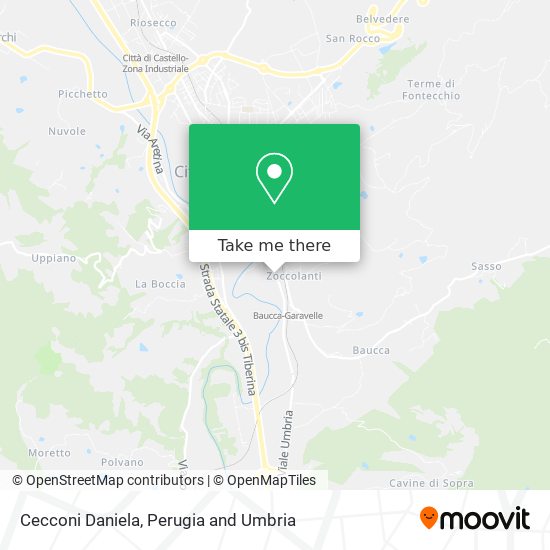 Cecconi Daniela map