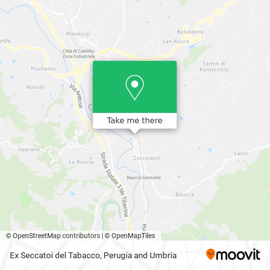 Ex Seccatoi del Tabacco map