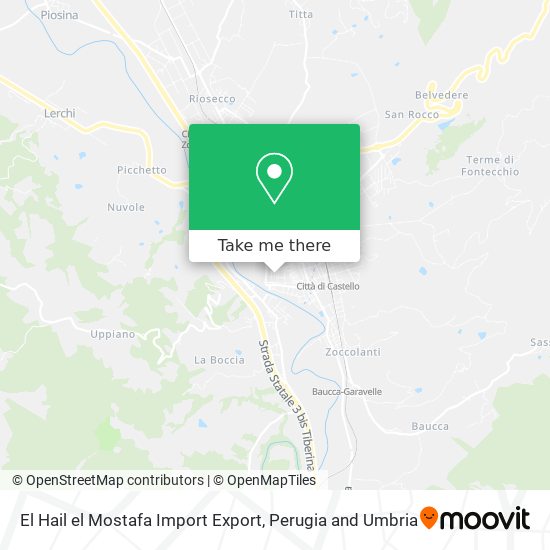 El Hail el Mostafa Import Export map