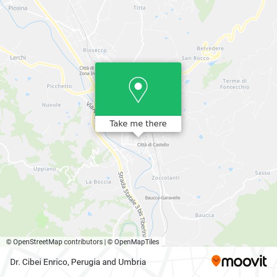 Dr. Cibei Enrico map
