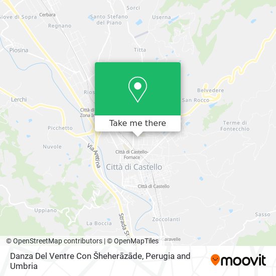 Danza Del Ventre Con Šheherāzāde map