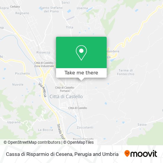 Cassa di Risparmio di Cesena map