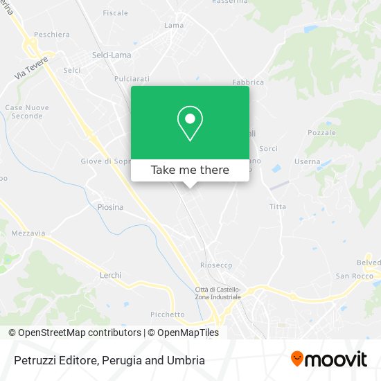 Petruzzi Editore map