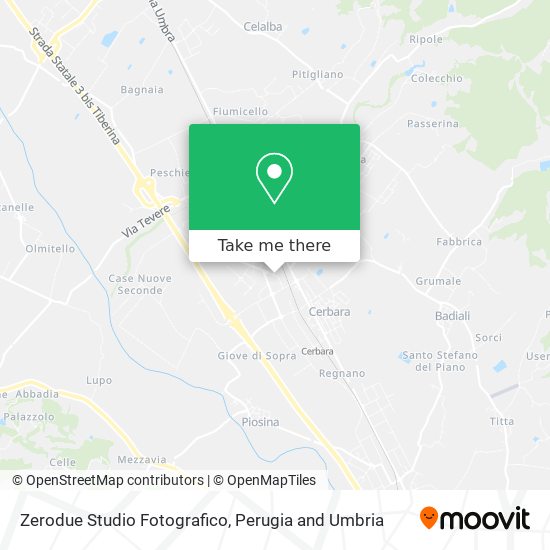 Zerodue Studio Fotografico map