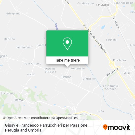 Giusy e Francesco Parrucchieri per Passione map