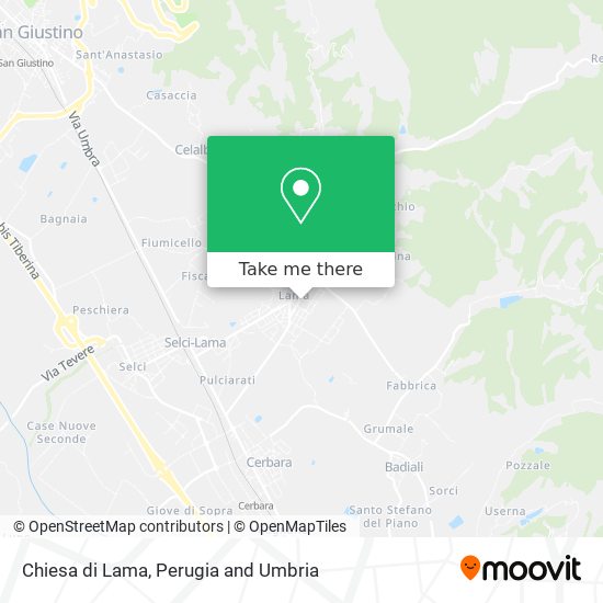 Chiesa di Lama map
