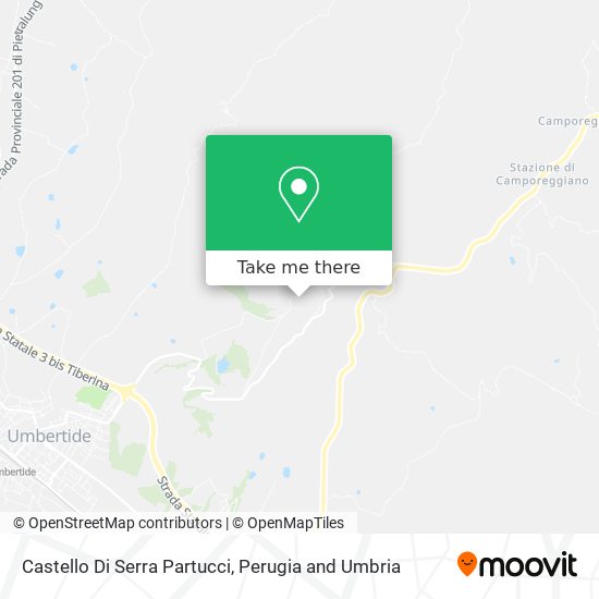 Castello Di Serra Partucci map
