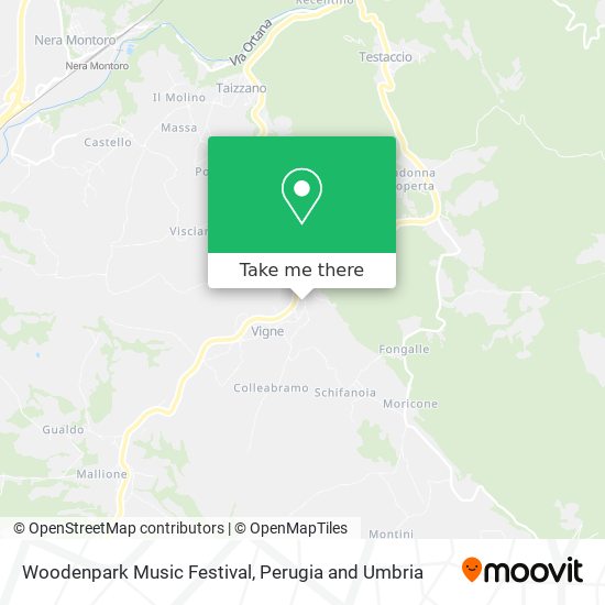 Woodenpark Music Festival map