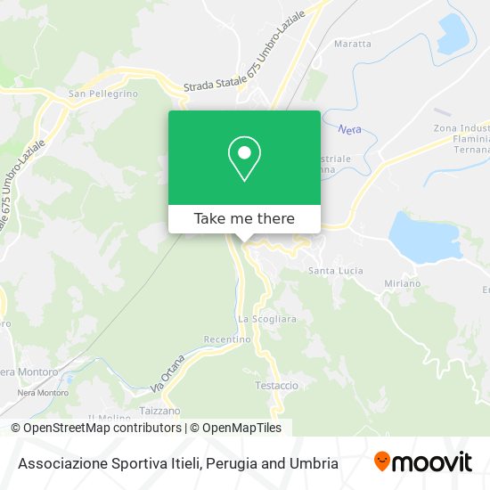 Associazione Sportiva Itieli map