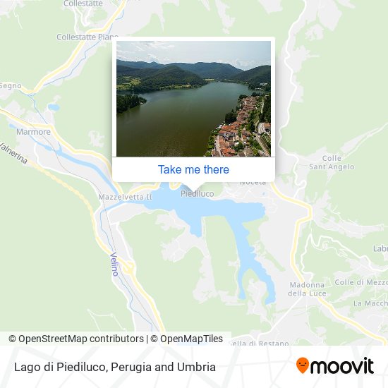 Lago di Piediluco map