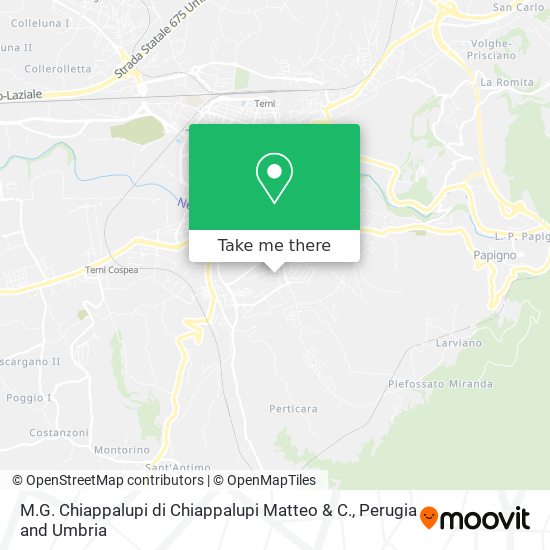 M.G. Chiappalupi di Chiappalupi Matteo & C. map