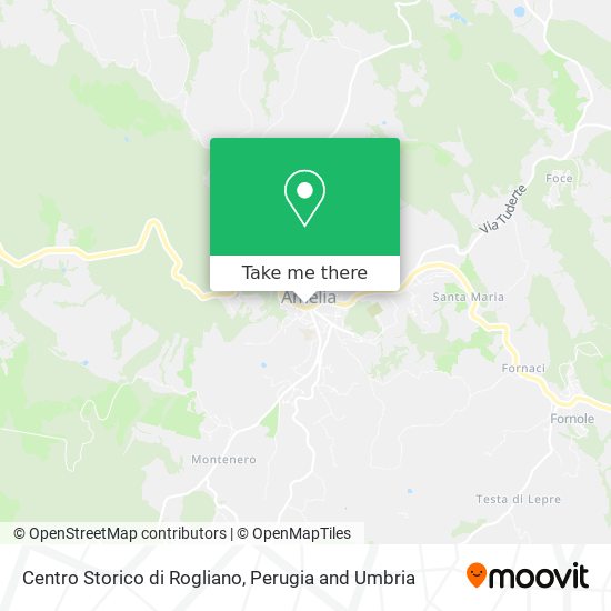 Centro Storico di Rogliano map
