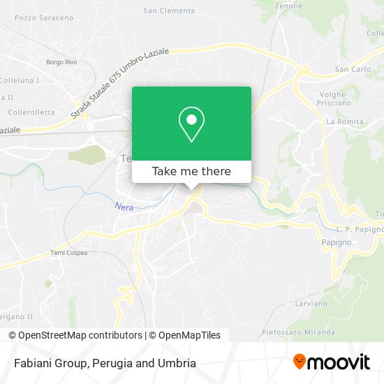 Fabiani Group map