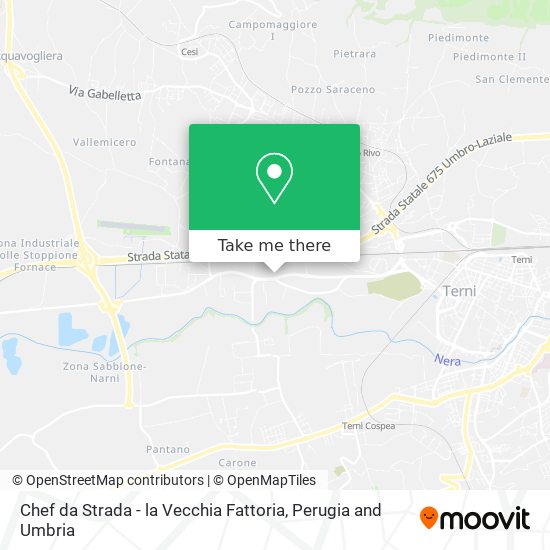 Chef da Strada - la Vecchia Fattoria map
