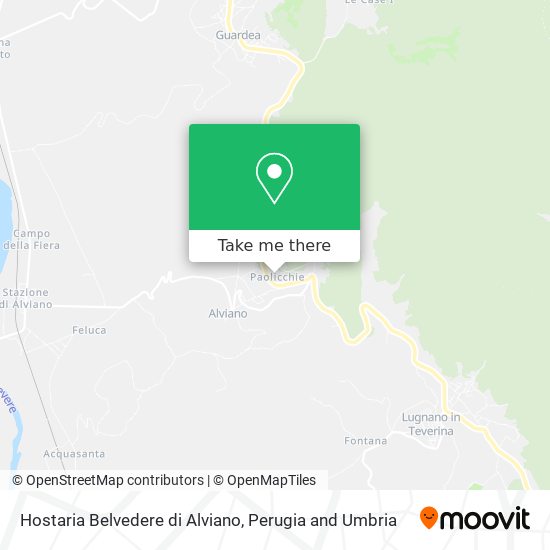 Hostaria Belvedere di Alviano map