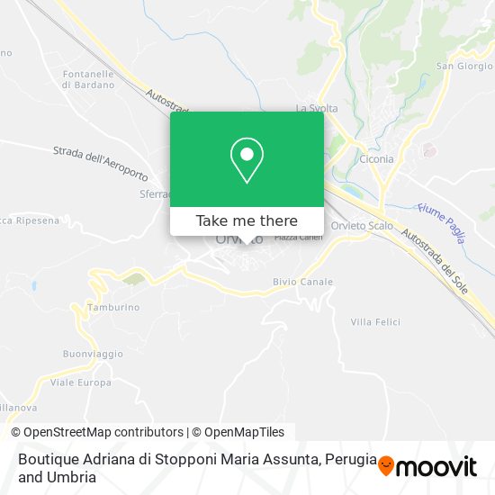 Boutique Adriana di Stopponi Maria Assunta map