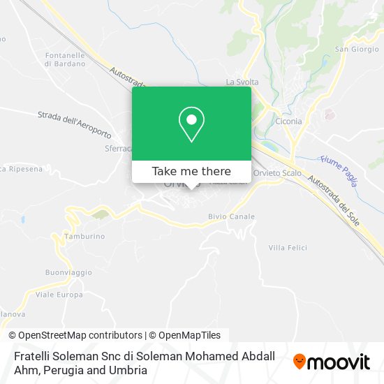 Fratelli Soleman Snc di Soleman Mohamed Abdall Ahm map