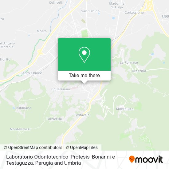 Laboratorio Odontotecnico 'Protesis' Bonanni e Testaguzza map