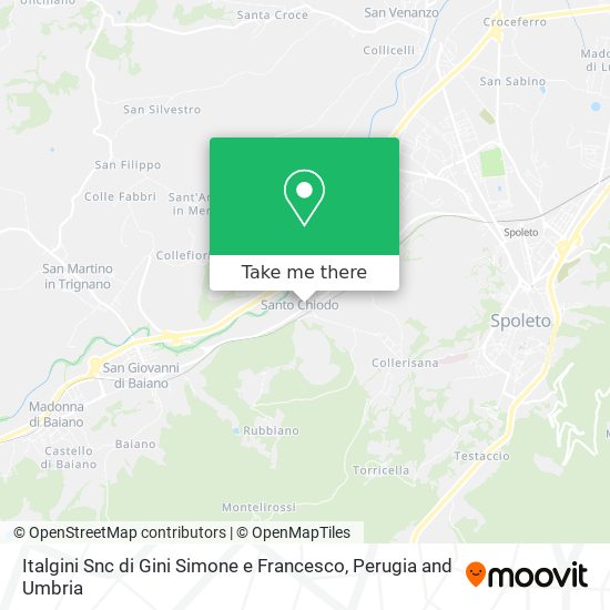 Italgini Snc di Gini Simone e Francesco map
