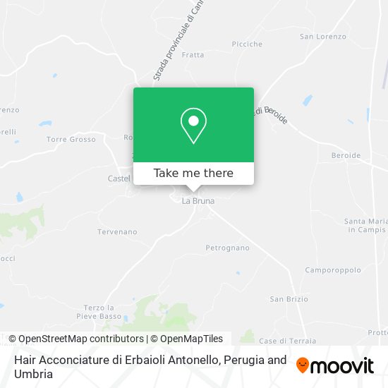 Hair Acconciature di Erbaioli Antonello map