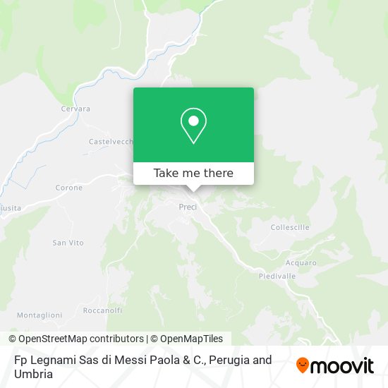Fp Legnami Sas di Messi Paola & C. map