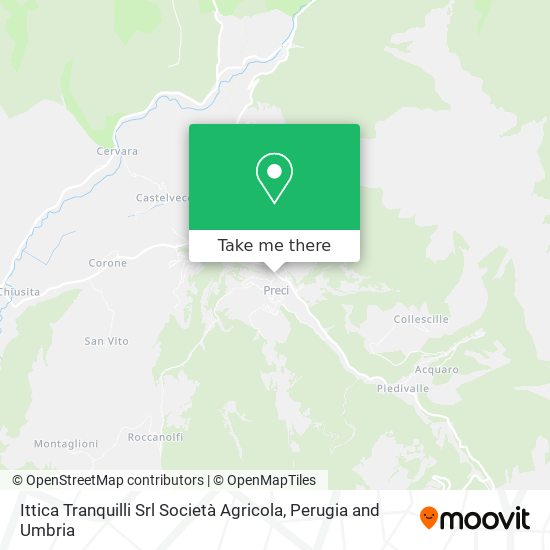 Ittica Tranquilli Srl Società Agricola map