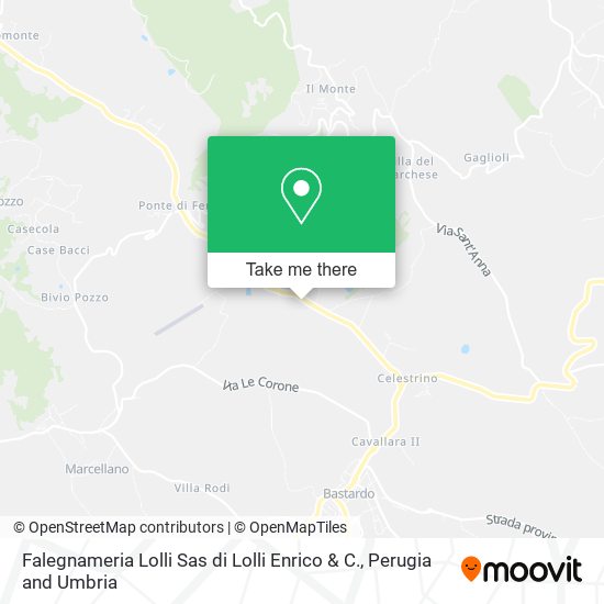 Falegnameria Lolli Sas di Lolli Enrico & C. map