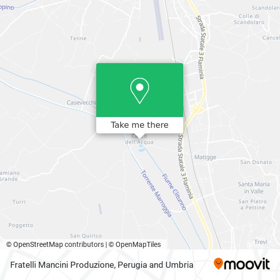 Fratelli Mancini Produzione map