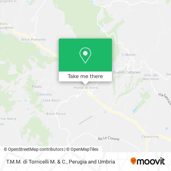 T.M.M. di Torricelli M. & C. map