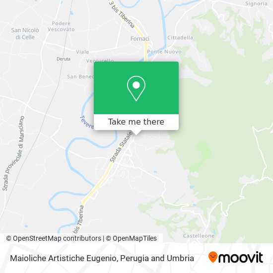 Maioliche Artistiche Eugenio map