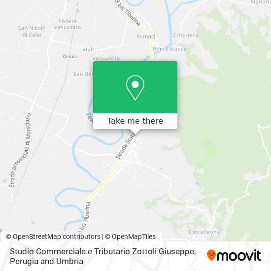 Studio Commerciale e Tributario Zottoli Giuseppe map