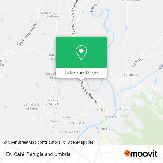 Eni Café map