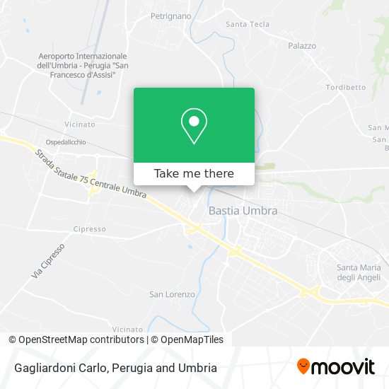 Gagliardoni Carlo map