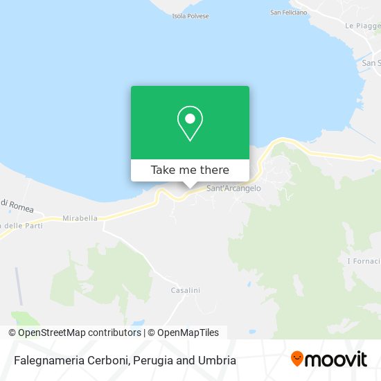 Falegnameria Cerboni map