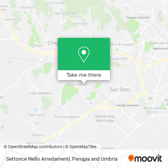 Settonce Nello Arredamenti map