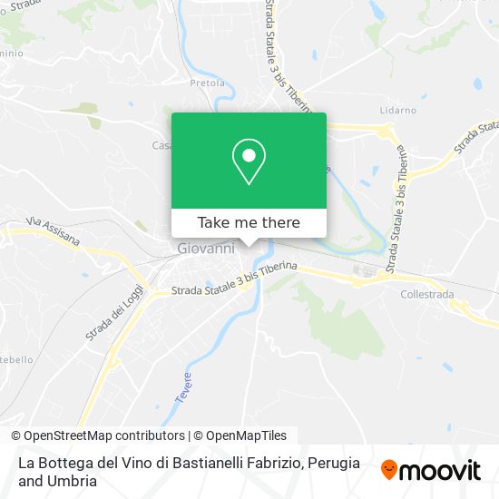 La Bottega del Vino di Bastianelli Fabrizio map