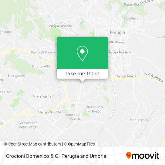 Crocioni Domenico & C. map