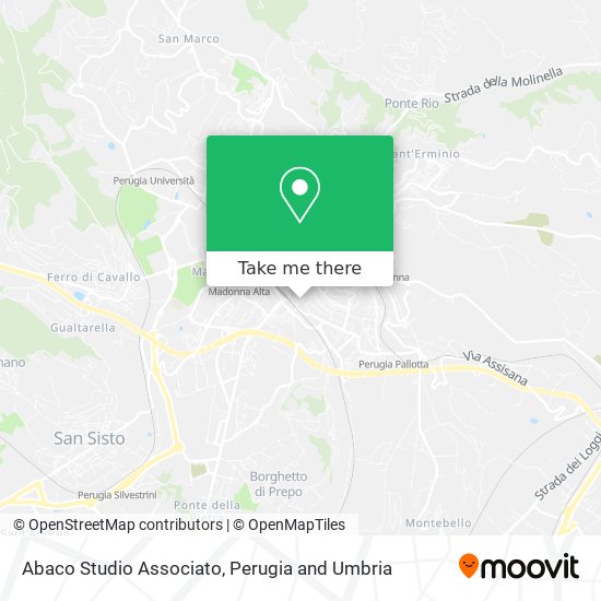 Abaco Studio Associato map